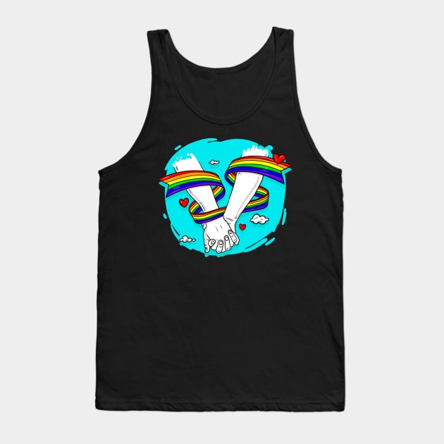 holding hands Tank Top by James Bates
